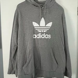 Adidas Trefoil Grey Hoodie men’s XL